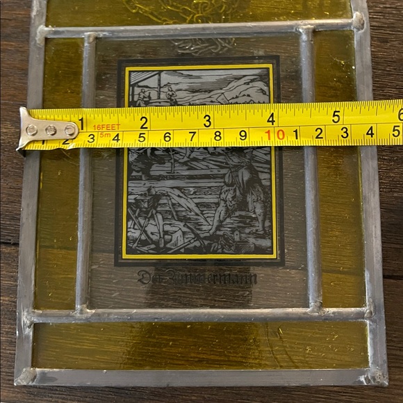 Vintage Stained Glass Decor - Picture 4 of 5